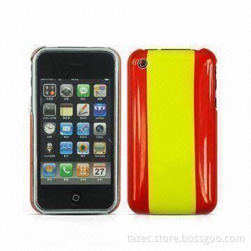 Mobile Back Case, Made of PC Material, Customized Patterns are Welcome